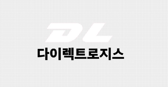 다이렉트로지스 로고 색상 변경 후 이미지입니다. 